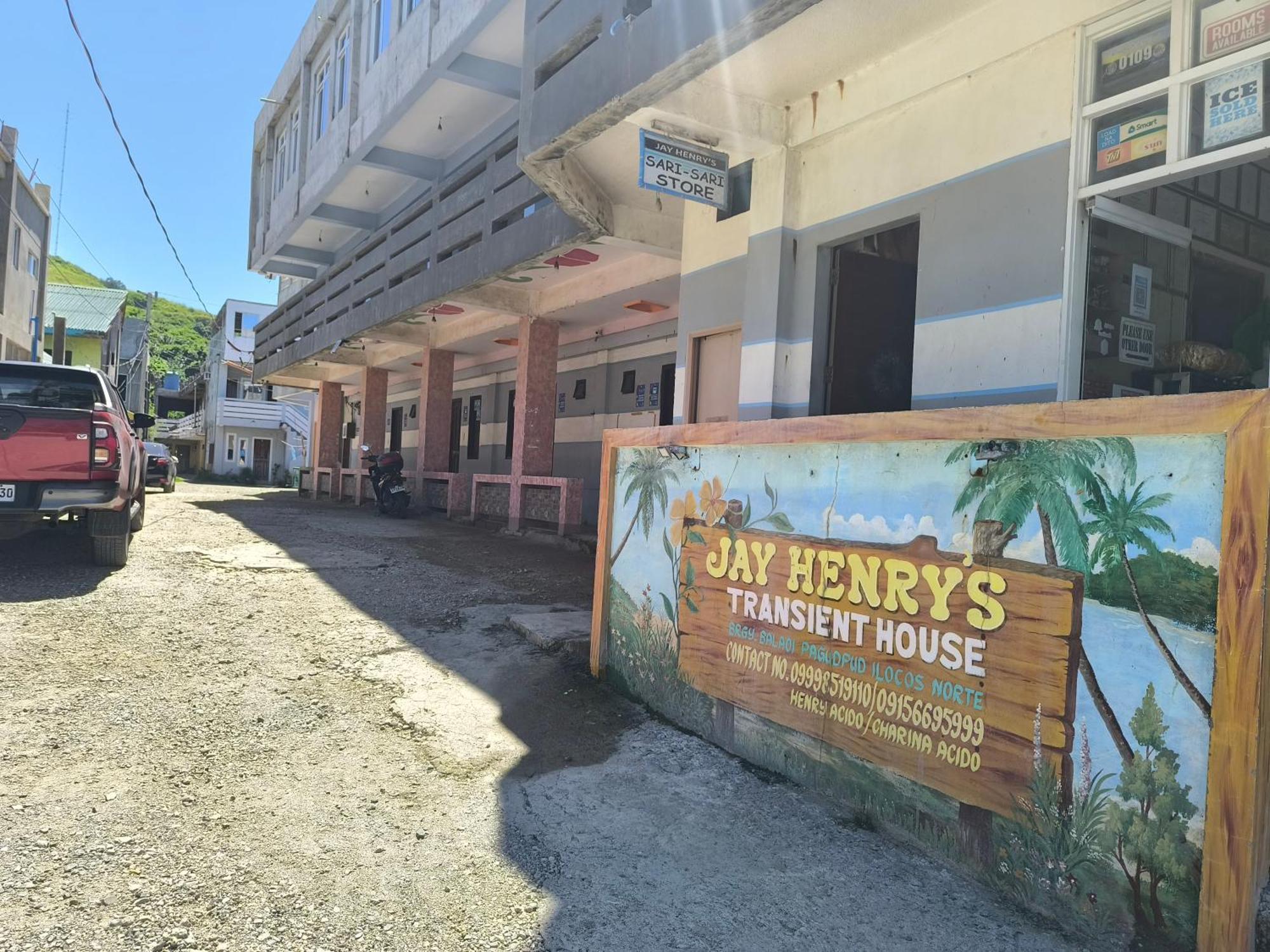 Jay Henry Transient Beach House, B Pagudpud, Blue Lagoon Beach エクステリア 写真